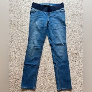 Maternity Low Front Panel jeans